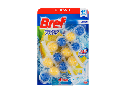 Bref WC blok Power Aktiv Lemon