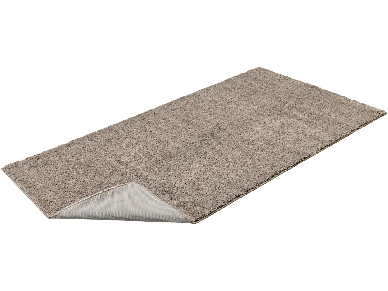Tapete Livarno Home®, passadeira castanha clara com base antiderrapante.