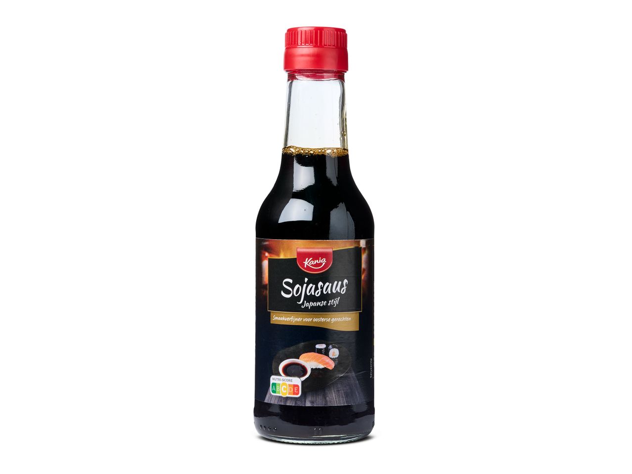 Kanja sojasaus fles, Japanse stijl.