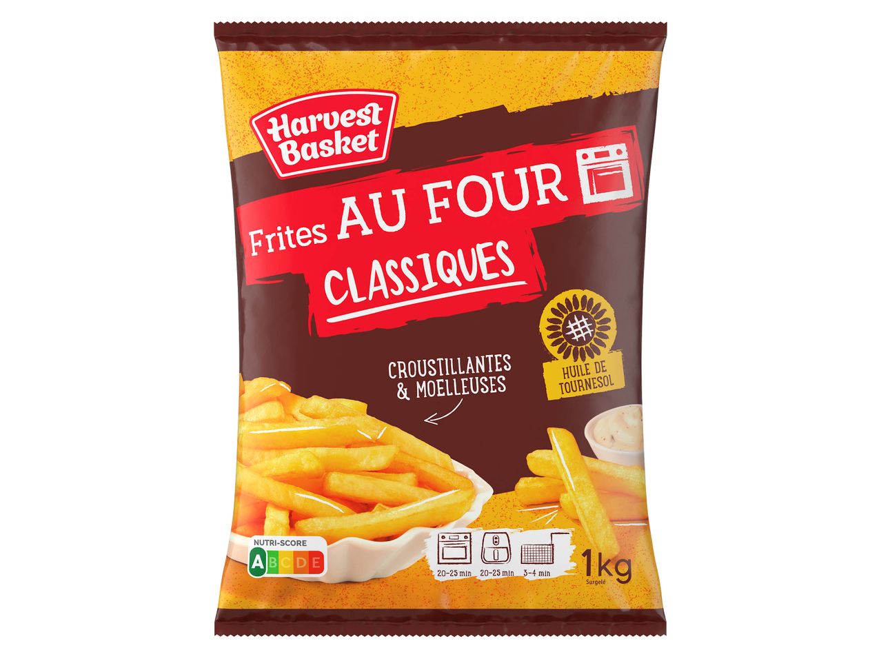 Aller en mode plein écran : Frites au four classiques - Image 1