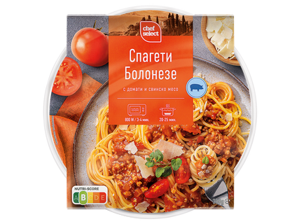 CHEF SELECT Готово ястие със спагети