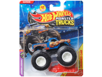 Hot Wheels Monster Trucks Samson voertuigset met een verpletterde auto, nieuw voor 2026.