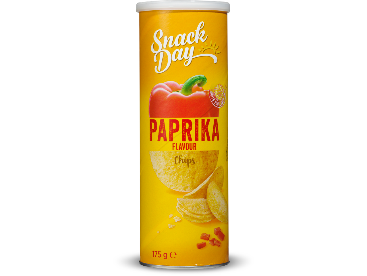 Snack Day paprika chips.