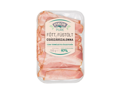 Főtt, füstölt császárszalonna