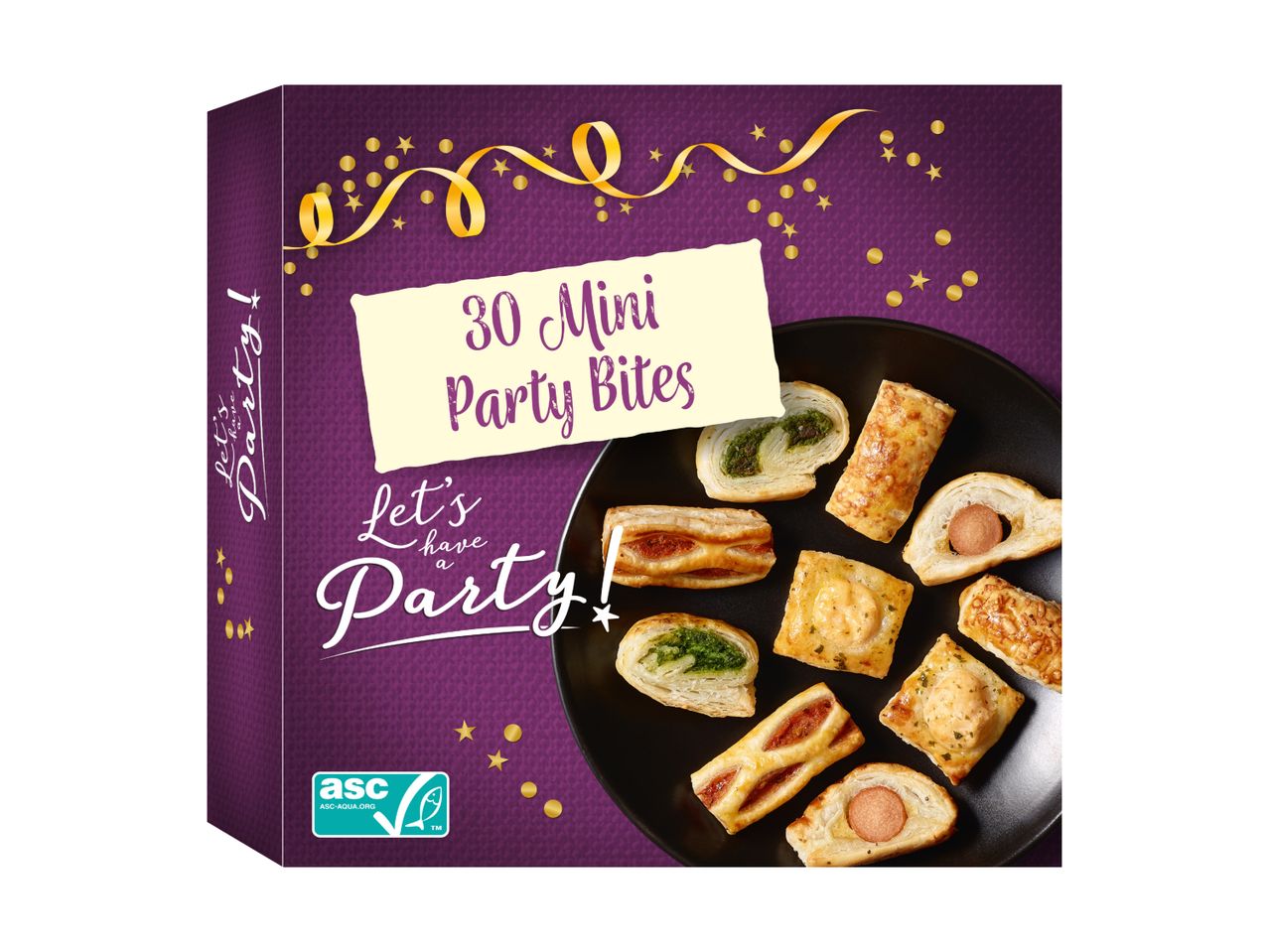 Boîte de 30 mini-pâtés apéritifs 'It's Party'