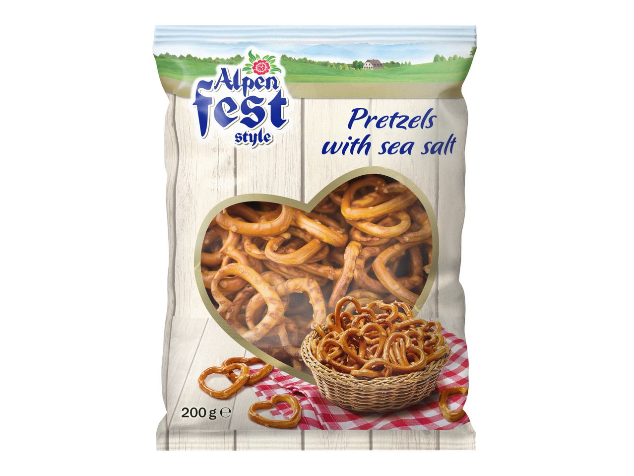 Pakovanje Alpen Fest stila, preca sa morskom solju (200g).