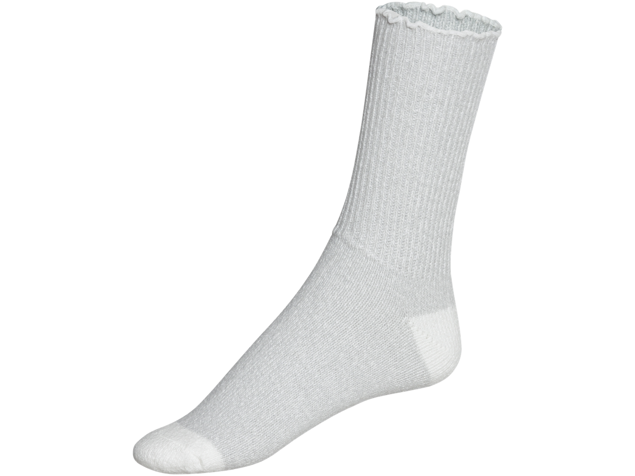 esmara Pehmed naiste sokid, valged, soonikkoes