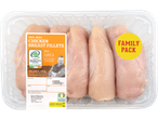 Lidl Irish Chicken Breast Fillets, 1000g family pack, with Bord Bia Quality Assurance.
