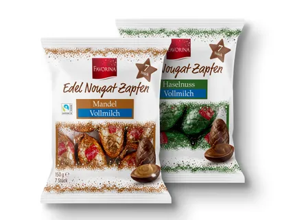 Favorina Edel Nougat Zapfen