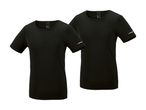 To sorte Parkside t-shirts med korte ærmer.