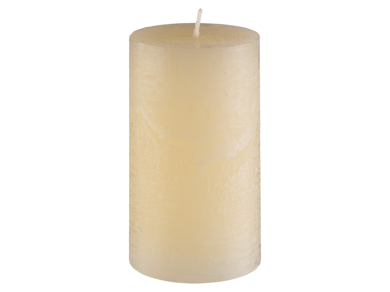 LIVARNO home staba svece, neaizdegtā, ar teksturētu virsmu
