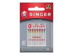 A pack of universal sewing machine needles for various fabrics, sizes 70, 80, and 90, 10 pieces.