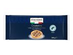Dark blue package of Italian-style hazelnut and cocoa tartlets, 240g.
