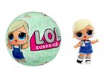 LOL Surprise! doll and ball packaging.