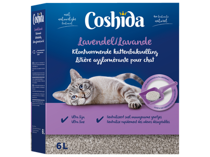 MAX & MILA'S WORLD Kattenbakvulling met lavendelgeur