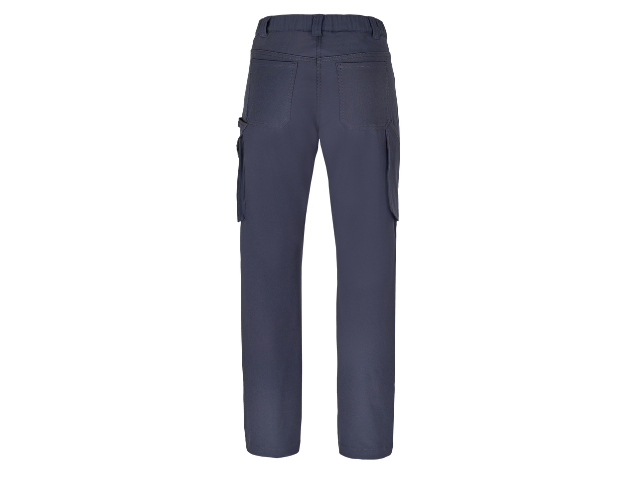 Calças cargo azul-marinho para homem.