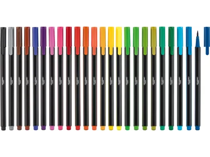 CRELANDO Fineliners, gelpennen of viltstiften