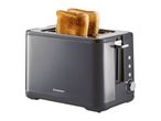SilverCrest toaster with two slices of golden brown toast
