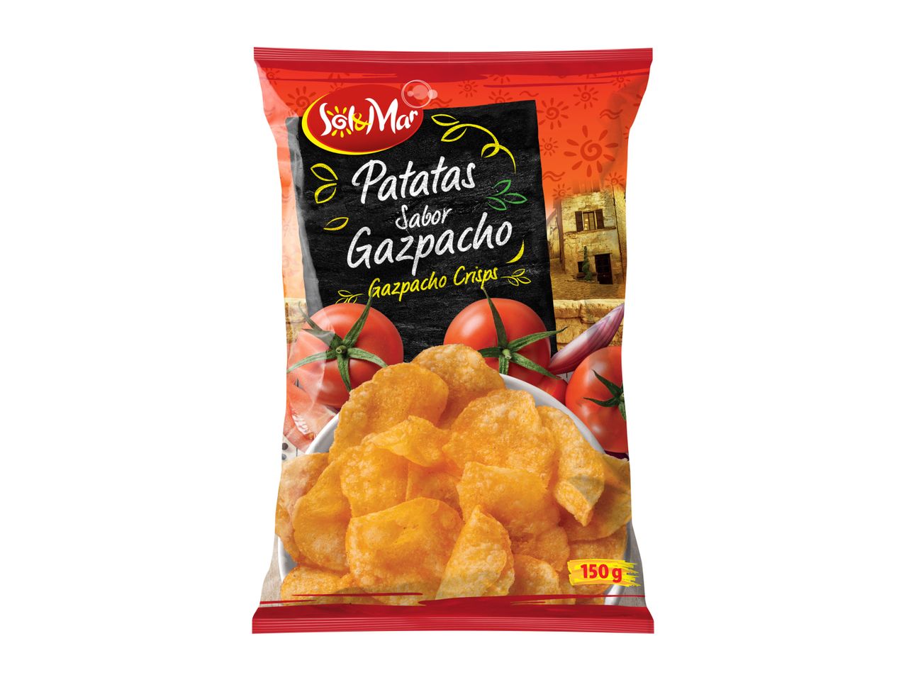 Sol&Mar Gazpacho flavored potato chips.