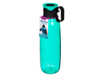Sistema Hydrate 850 ml waterfles, turquoise, met zwart handvat en etiket.
