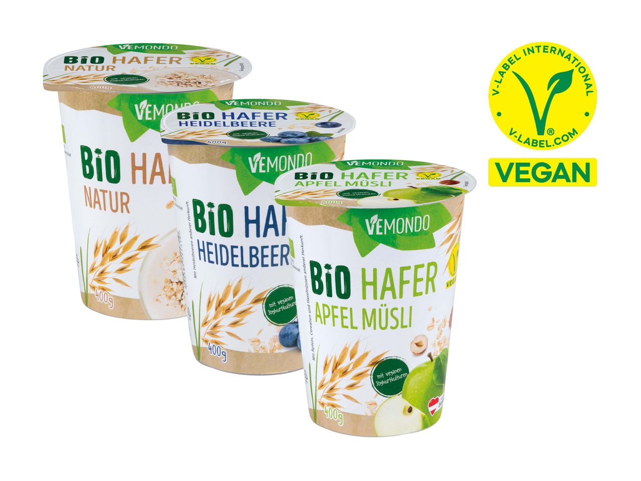 Gehe zu Vollbildansicht: Bio-Haferjoghurt - Bild 1