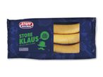 Pakke med tre store pølser til grill og pande, 450g.