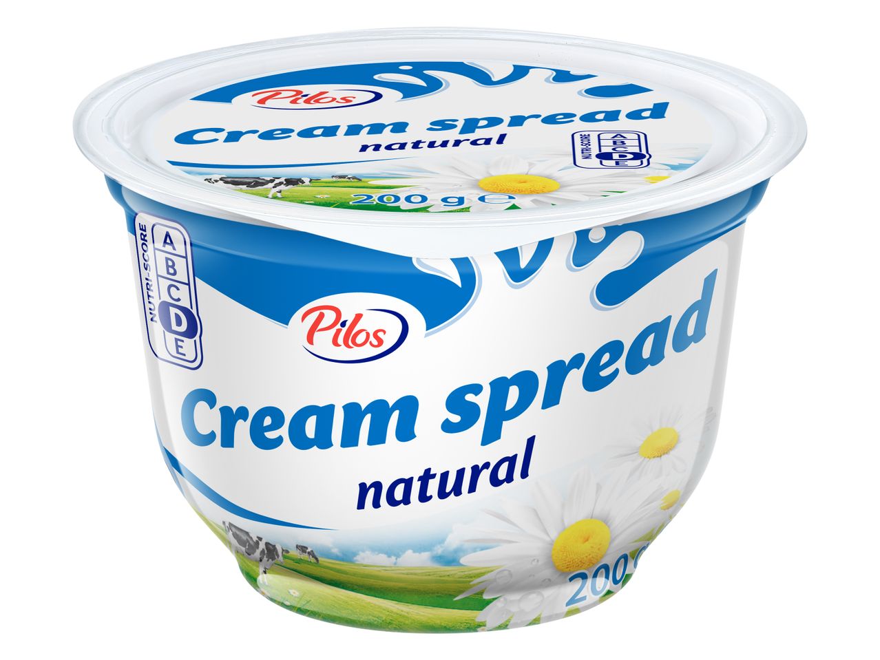 Pilos natúr Cream Spread, 200g.