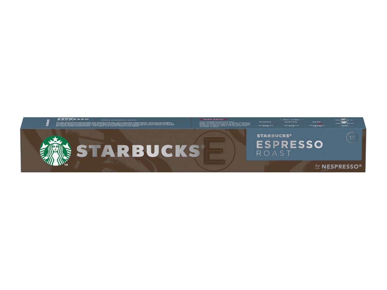 Starbucks By Nespresso Espresso Coffee Pods 10pk