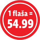 f 1 flasa = 54.99