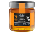 Deluxe apelsīnu ziedu medus, 250 g burka.