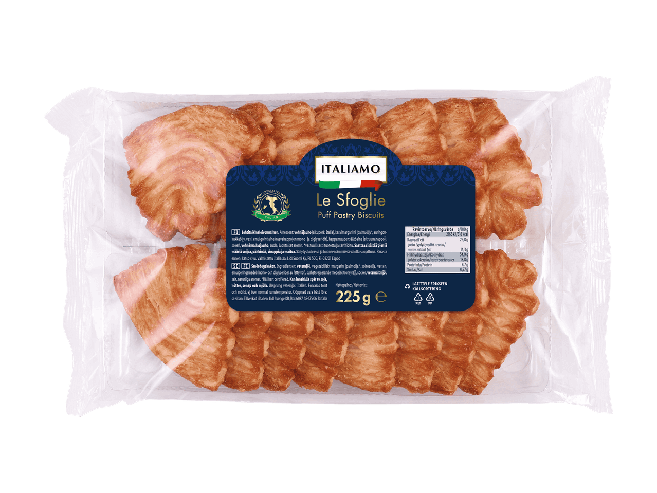 Le Sfoglie -leivonnainen