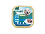 Orlando: Adult dog pâté with game flavour.