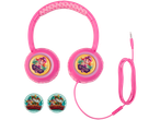 Casque et écouteurs Paw Patrol rose ; thème jungle.