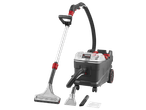 Aspirator de spălare PARKSIDE PERFORMANCE, 1250 W, cu accesorii, pe fundal negru.