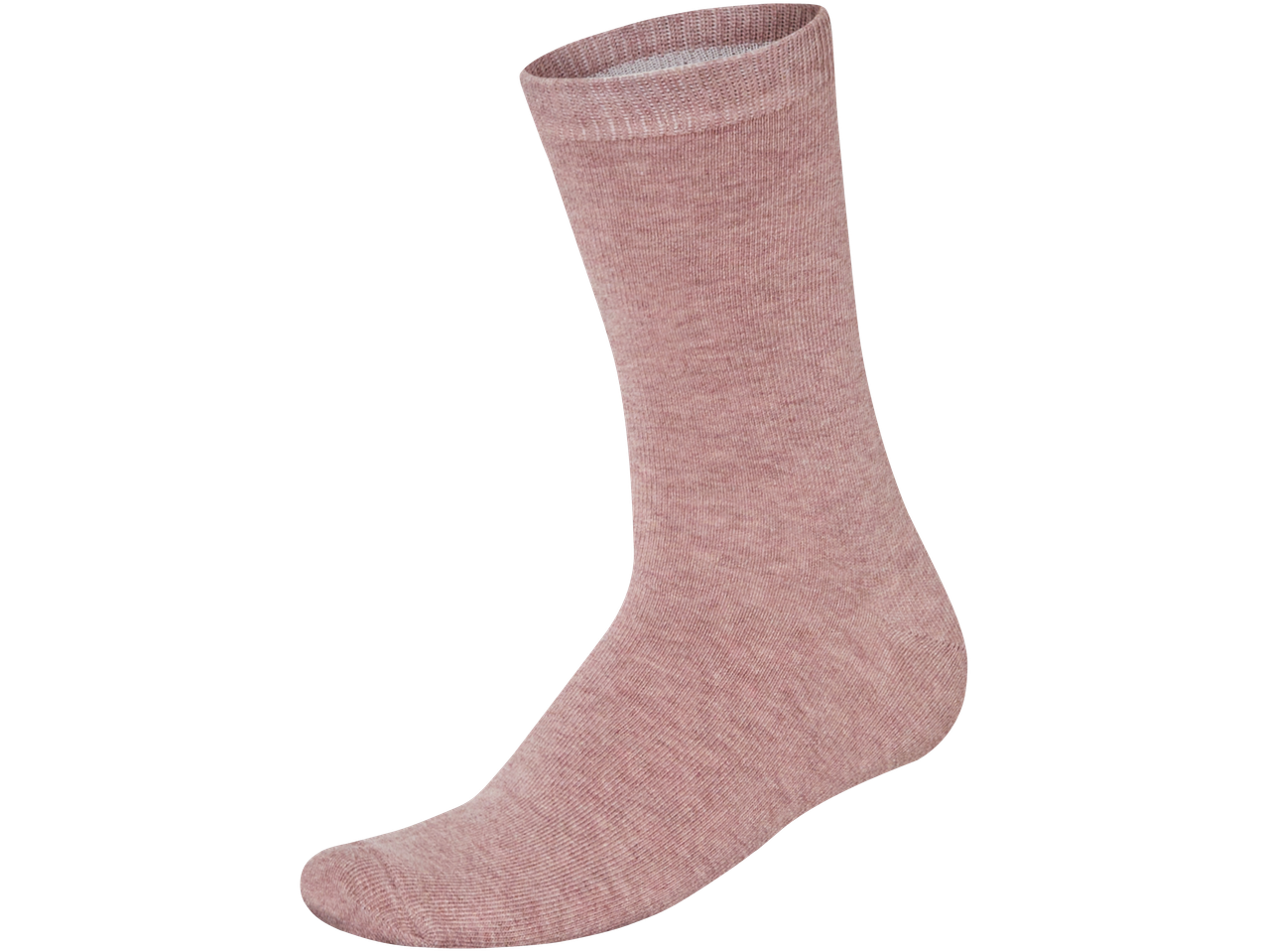 Calze rosa in morbido tessuto.