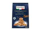 ITALIAMO Italian Style Cantuccini: 300g bag of Italian-style chocolate biscuits.
