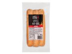 Grill Meister csípős grill hot-dog vákuumcsomagolásban, 200g-os kiszerelésben.