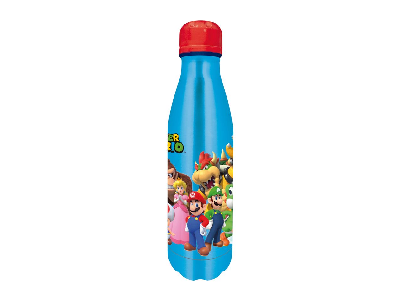 Super Mario water bottle.