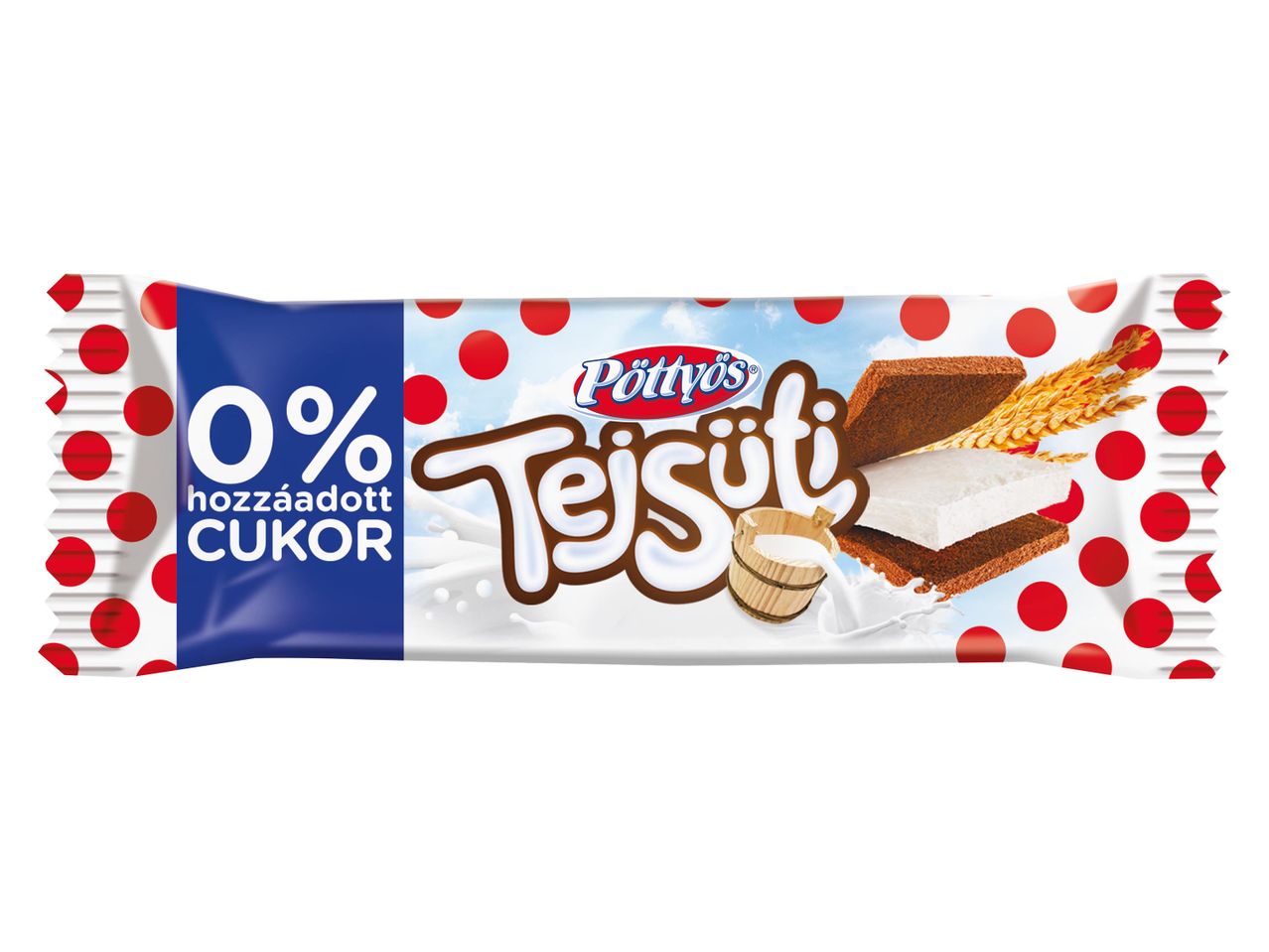 A Vénusz TejSuti cukormentes kekszes nyalánka csomagolása.