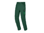 Dark green Parkside work trousers.