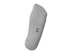 Single grey no-show sock with '35-38' size marking on the sole