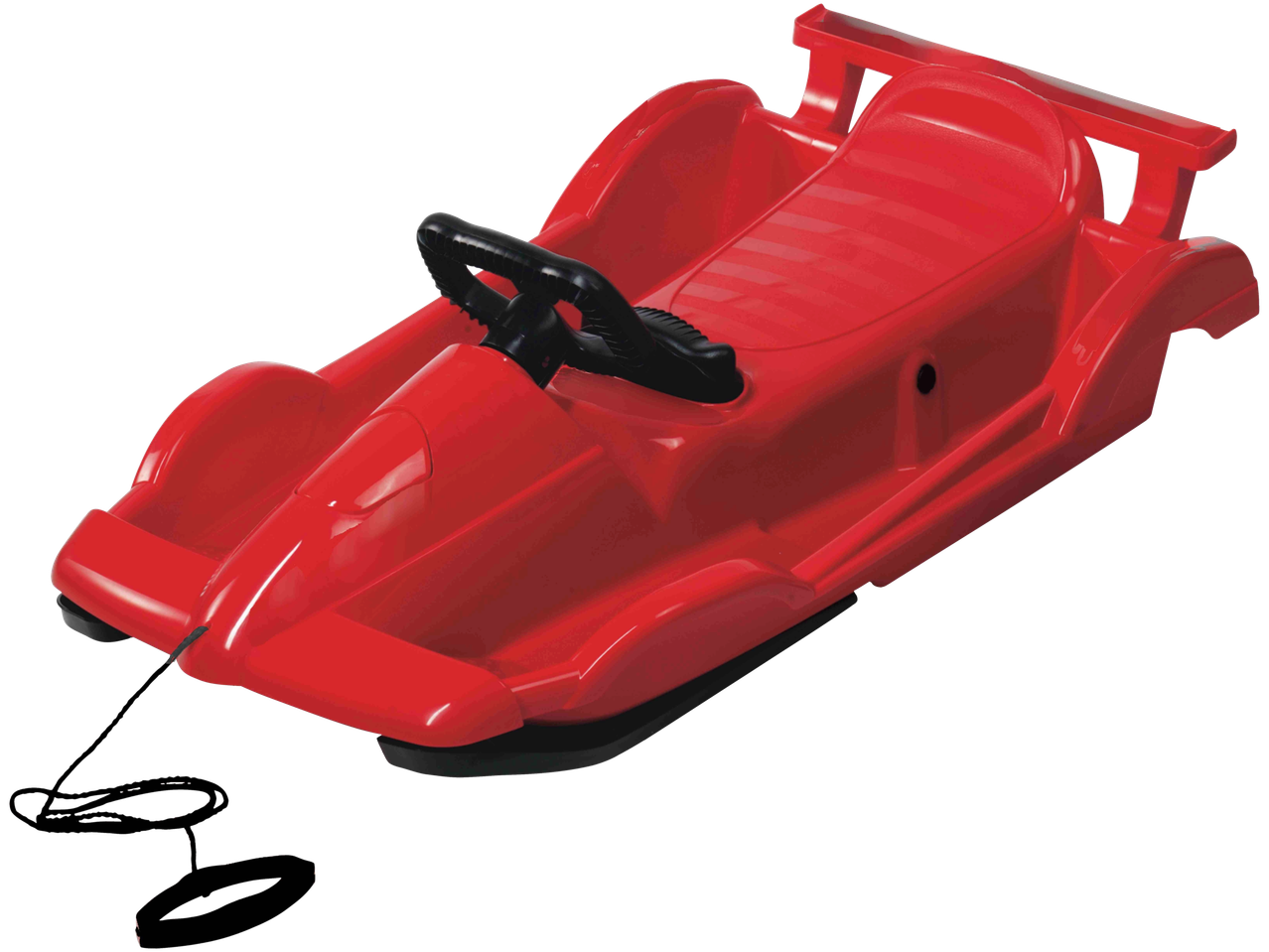 Punane AlpenGaudi Ragaviņas lumekelk rooli ja tõmbenööriga