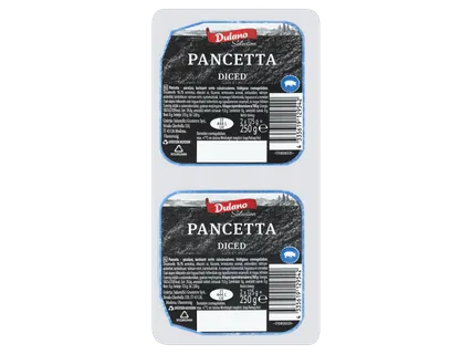Kockázott Pancetta