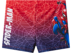 Calções de banho Spiderman com design de teia de aranha e gradiente de cor
