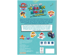 Livro de trabalhos manuais da Patrulha Pata com modelos, 4+ anos, promove motricidade fina, interação e criatividade.