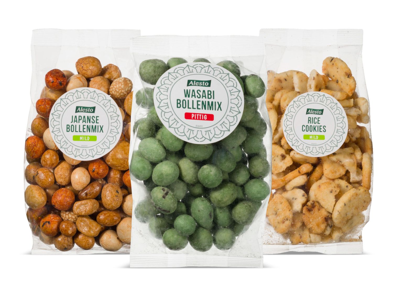 Luxe rijstzoutjes