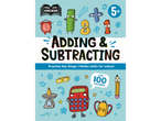 Adding & Subtracting workbook for 5+ year olds, includes over 100 stickers.
