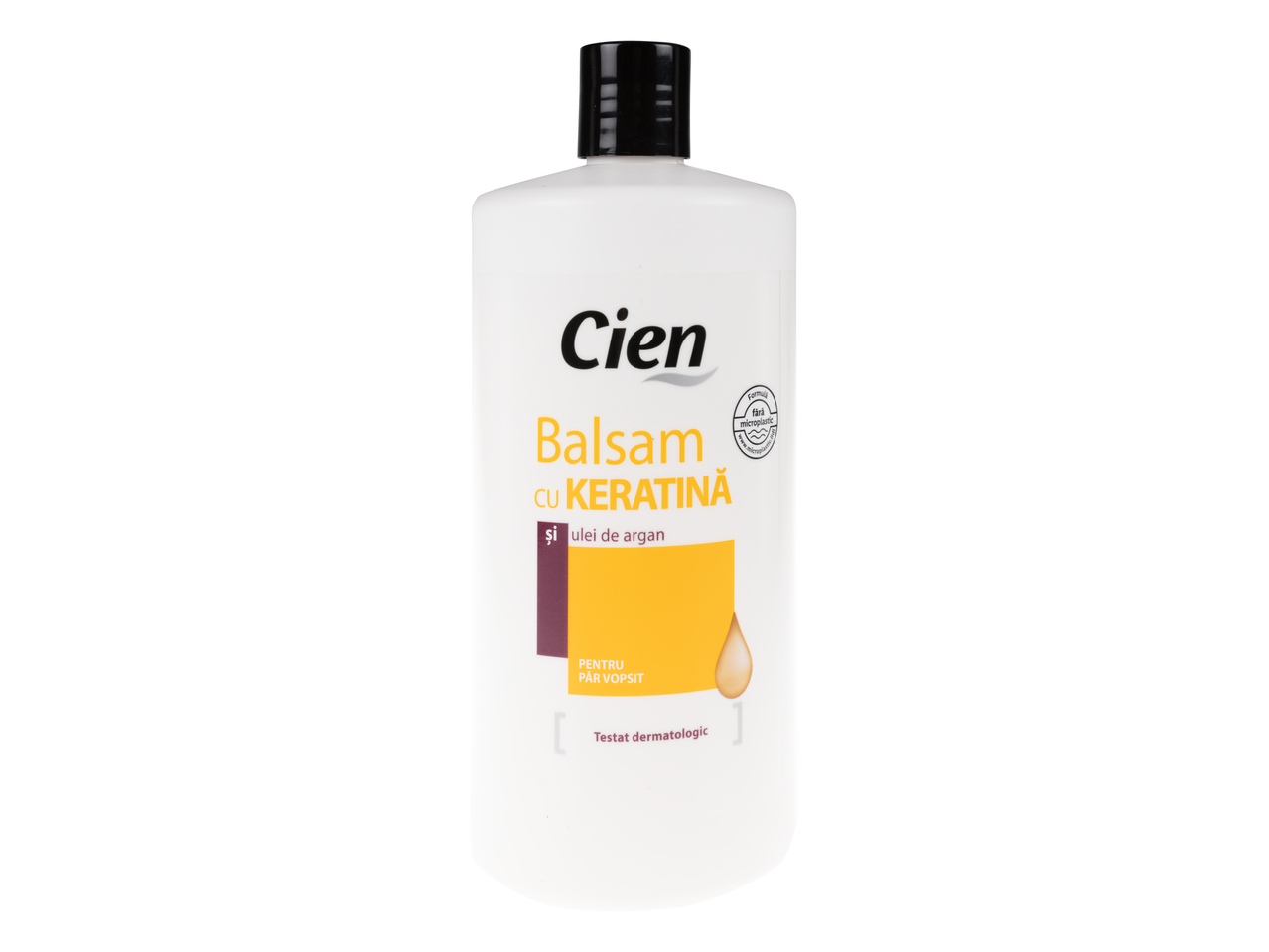 Balsam Cien cu Keratină și ulei de argan pentru păr vopsit.