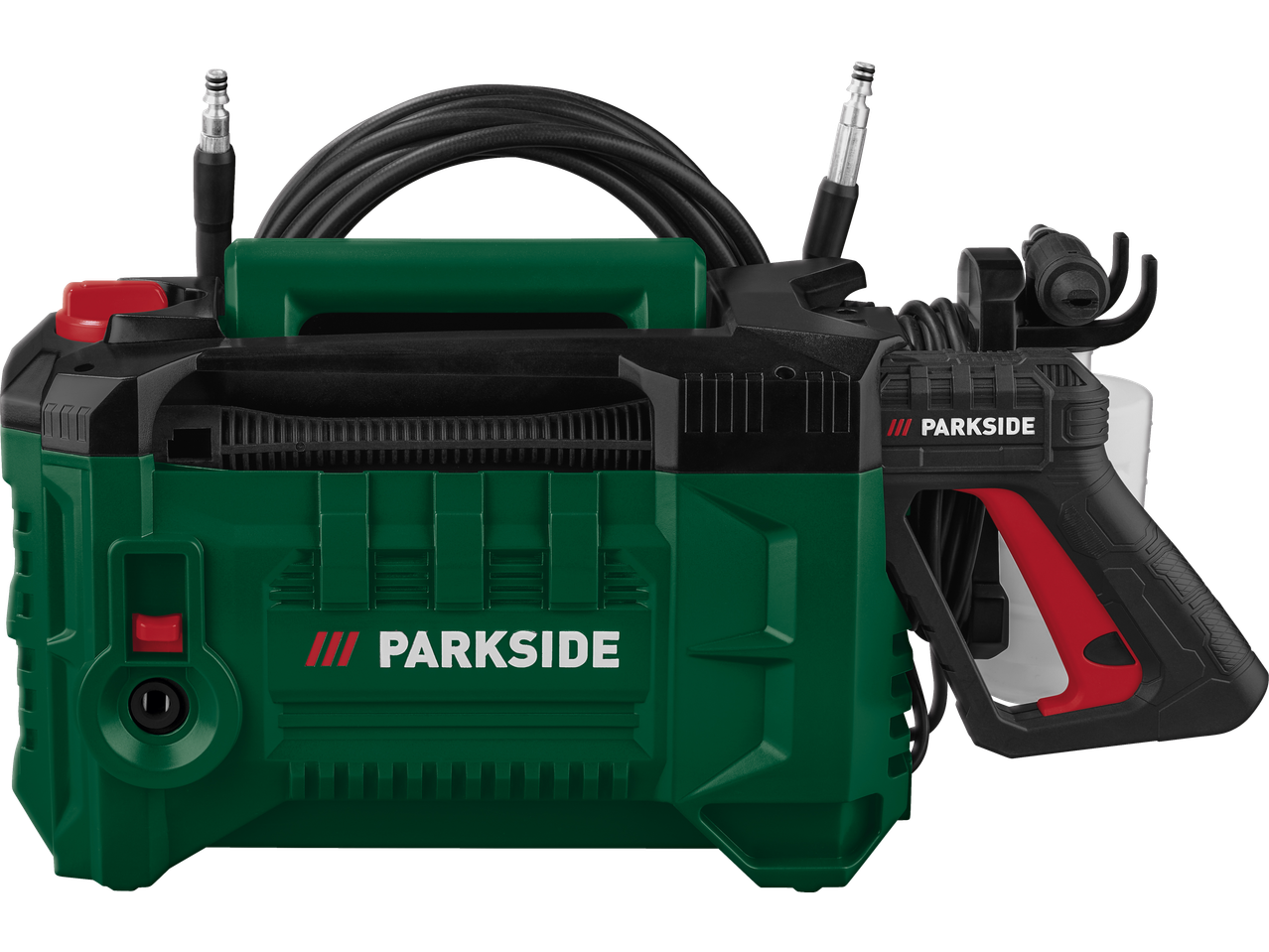 PARKSIDE tihi perač pod visokim pritiskom u zelenoj i crnoj boji.
