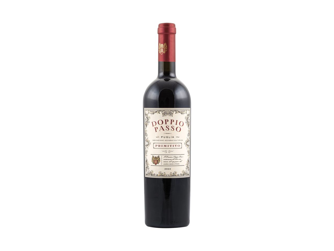Doppio Passo Primitivo Puglia 2022 vyno butelis.